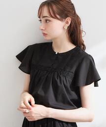 couture brooch | 【洗える】レース使いブラウス(シャツ/ブラウス)