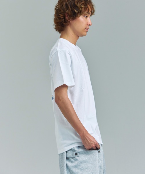 Duckster(ダックスター)の「952407 阿左美冷蔵コラボS/STEE(かき氷機)(Tシャツ/カットソー・メンズ・ブルー系/ライトグレー/ホワイト・XL/L/M)」の15枚目の写真