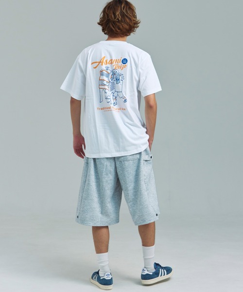 Duckster(ダックスター)の「952407 阿左美冷蔵コラボS/STEE(かき氷機)(Tシャツ/カットソー・メンズ・ブルー系/ライトグレー/ホワイト・XL/L/M)」の17枚目の写真