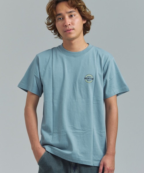 Duckster(ダックスター)の「952407 阿左美冷蔵コラボS/STEE(かき氷機)(Tシャツ/カットソー・メンズ・ブルー系/ライトグレー/ホワイト・XL/L/M)」の22枚目の写真