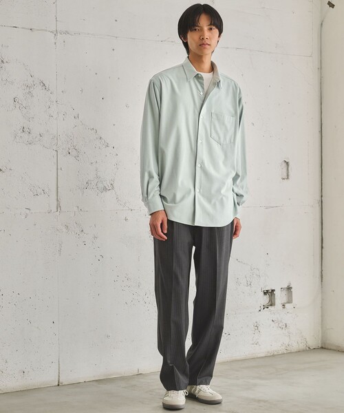 green label relaxing（グリーンレーベルリラクシング）の「TW サージ オルマイ ワイド W3 イージーパンツ -2WAYストレッチ-（その他パンツ・メンズ・ダークグレー/ブラック/ダークブラウン・S/XL/L/M）」の6枚目の写真