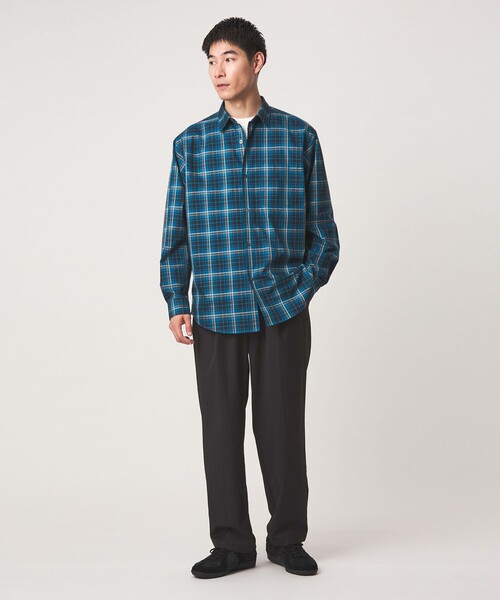 green label relaxing（グリーンレーベルリラクシング）の「TW サージ オルマイ ワイド W3 イージーパンツ -2WAYストレッチ-（その他パンツ・メンズ・ダークグレー/ブラック/ダークブラウン・S/XL/L/M）」の8枚目の写真