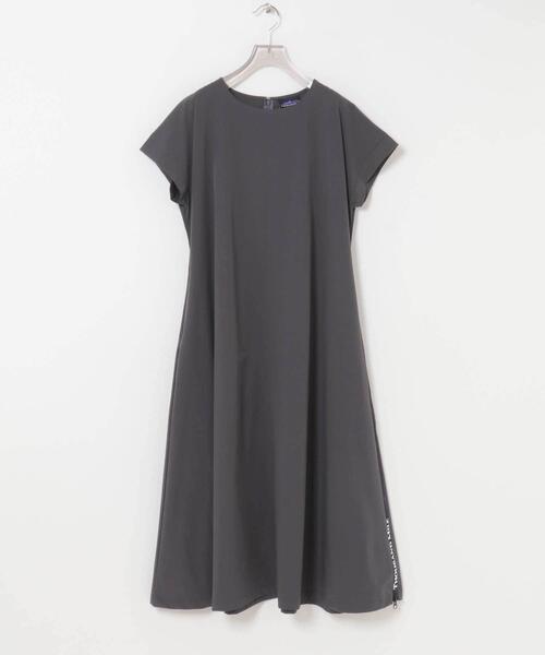 THOUSAND MILE(サウザンドマイル)の「『吸水速乾/UVカット/イージーケア』『別注』THOUSAND MILE×URBAN RESEARCH FRENCH SLEEVE DRESS(ワンピース・レディース・ブラック/チャコールグレー・FREE)」の12枚目の写真