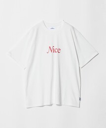 <NICE WEATHER>NICE ロゴ Tシャツ