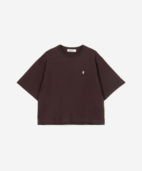 GYMPHLEX(ジムフレックス)の「Gymphlex | コットン天竺 クルーネック 半袖Tシャツ WOMEN(Tシャツ/カットソー・レディース・ブラウン/ピンク/アイボリー・14)」の5枚目の写真