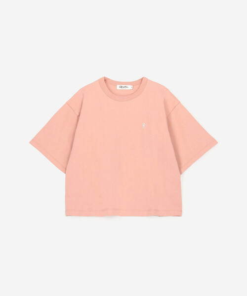GYMPHLEX(ジムフレックス)の「Gymphlex | コットン天竺 クルーネック 半袖Tシャツ WOMEN(Tシャツ/カットソー・レディース・ブラウン/ピンク/アイボリー・14)」の14枚目の写真
