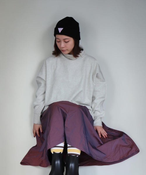 Guess(ゲス)の「guess logoname knit cap(ニットキャップ/ビーニー・レディース・ベージュ/ホワイト/グレー/ブラック・FREE)」の16枚目の写真