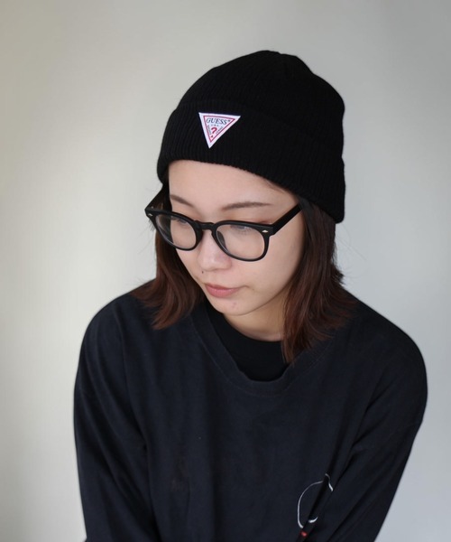 Guess(ゲス)の「guess logoname knit cap(ニットキャップ/ビーニー・レディース・ベージュ/ホワイト/グレー/ブラック・FREE)」の17枚目の写真