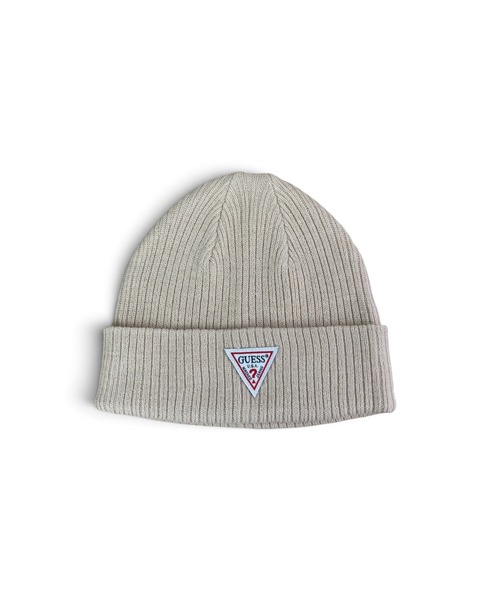Guess(ゲス)の「guess logoname knit cap(ニットキャップ/ビーニー・レディース・ベージュ/ホワイト/グレー/ブラック・FREE)」の6枚目の写真