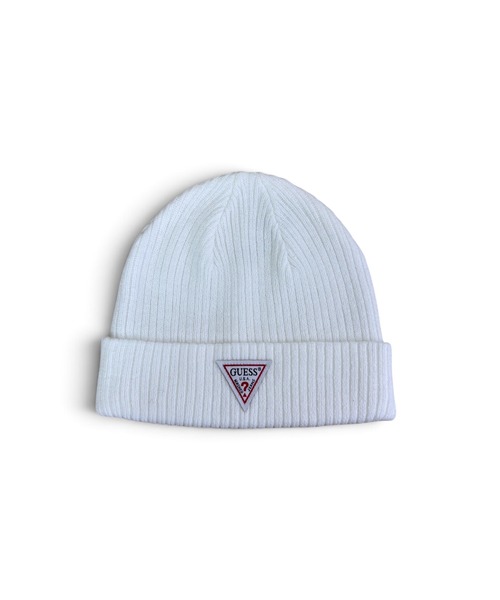 Guess(ゲス)の「guess logoname knit cap(ニットキャップ/ビーニー・レディース・ベージュ/ホワイト/グレー/ブラック・FREE)」の12枚目の写真