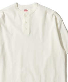 Healthknit】Henleyneck S/S Tee / ヘンリーネック ショートスリーブT