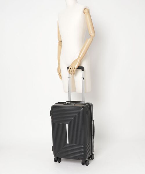 Samsonite(サムソナイト)の「サムソナイト APINEX スピナー55/20 エキスパンダブル ブレーキ マットブラック(スーツケース/キャリーバッグ・メンズ・ブラック・S)」の3枚目の写真