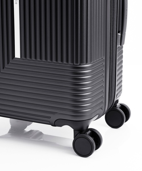 Samsonite(サムソナイト)の「サムソナイト APINEX スピナー55/20 エキスパンダブル ブレーキ マットブラック(スーツケース/キャリーバッグ・メンズ・ブラック・S)」の10枚目の写真