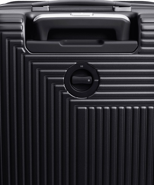 Samsonite(サムソナイト)の「サムソナイト APINEX スピナー55/20 エキスパンダブル ブレーキ マットブラック(スーツケース/キャリーバッグ・メンズ・ブラック・S)」の9枚目の写真