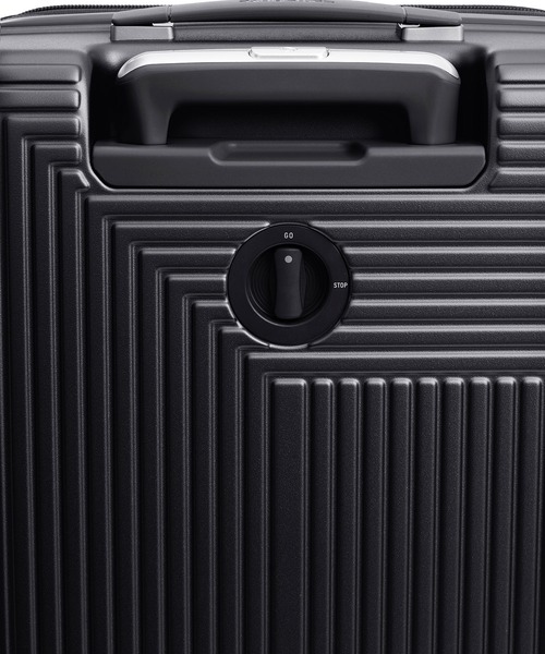 Samsonite(サムソナイト)の「サムソナイト APINEX スピナー55/20 エキスパンダブル ブレーキ マットブラック(スーツケース/キャリーバッグ・メンズ・ブラック・S)」の8枚目の写真