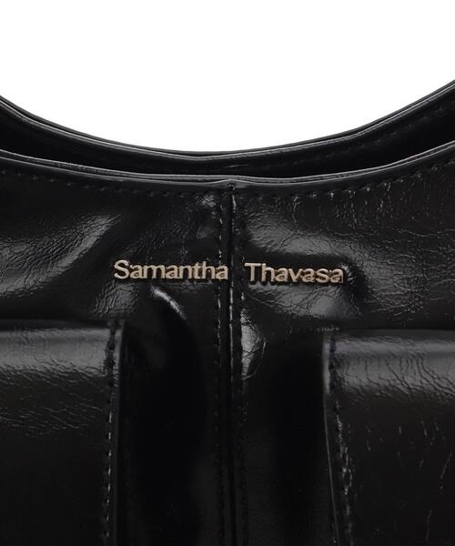Samantha Thavasa(サマンサタバサ)の「ダブルポケットコードリボンバッグ(ハンドバッグ・レディース・ブラック・FREE)」の6枚目の写真