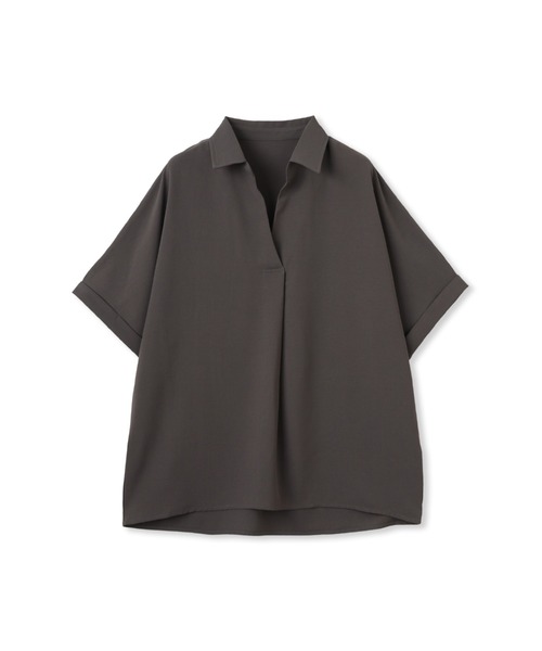 LAUTREAMONT(ロートレアモン)の「【WEB限定】クールアップブラウス≪セット着用可≫(シャツ/ブラウス・レディース・ホワイト/チャコールグレー/ブラック/ライトブルー・7号/9号)」の9枚目の写真