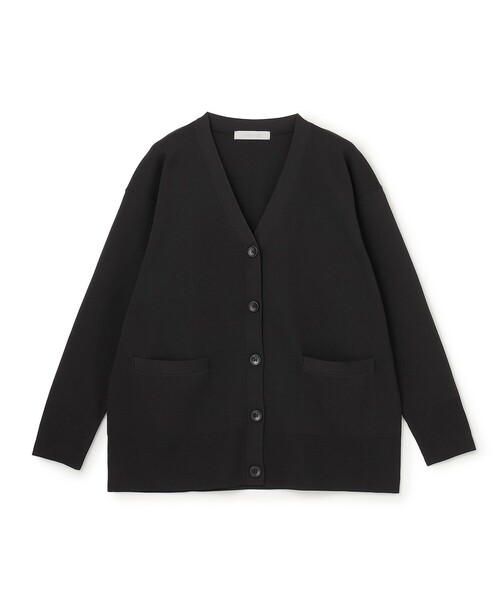 UNFILO(アンフィーロ)の「BEAUTY FORM KNIT Vカーディガン(ニット/セーター・レディース・ネイビー系/ブラック系/ダークブラウン系/ベージュ系・X-LARGE)」の15枚目の写真