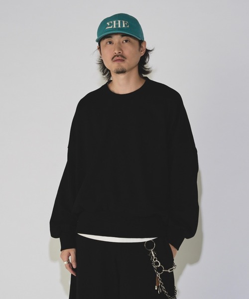 Lui's(ルイス)の「【WEB限定】ヘビーウェイト バックボリュームショートスウェット(スウェット・メンズ・グレー/ブラック・M/S)」の9枚目の写真
