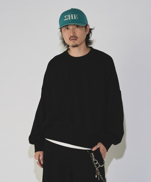Lui's(ルイス)の「【WEB限定】ヘビーウェイト バックボリュームショートスウェット(スウェット・メンズ・グレー/ブラック・M/S)」の11枚目の写真