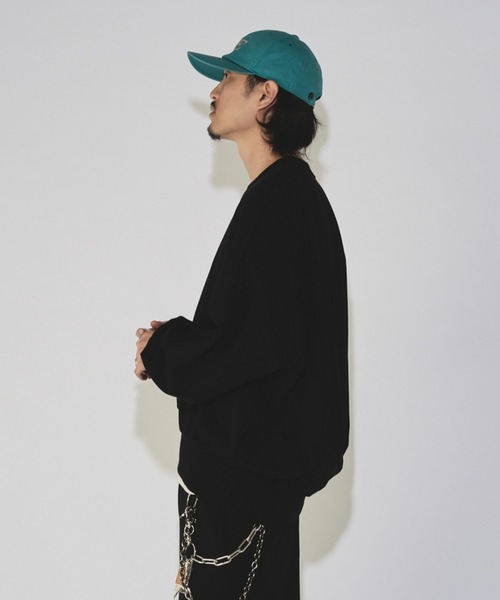 Lui's(ルイス)の「【WEB限定】ヘビーウェイト バックボリュームショートスウェット(スウェット・メンズ・グレー/ブラック・M/S)」の12枚目の写真
