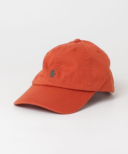 POLO RALPH LAUREN CHILDRENSWEAR(ポロ ラルフ ローレン チルドレンズウェア)の「コットン ツイル ボール キャップ(キャップ・キッズ・オレンジ・ONE)」の3枚目の写真