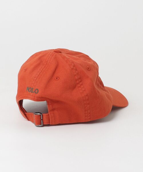 POLO RALPH LAUREN CHILDRENSWEAR(ポロ ラルフ ローレン チルドレンズウェア)の「コットン ツイル ボール キャップ(キャップ・キッズ・オレンジ・ONE)」の4枚目の写真