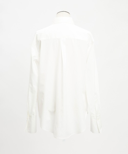 gomme（ゴム）の「ピンタックチャイナブラウス（シャツ/ブラウス・レディース・ホワイト・MEDIUM）」の12枚目の写真