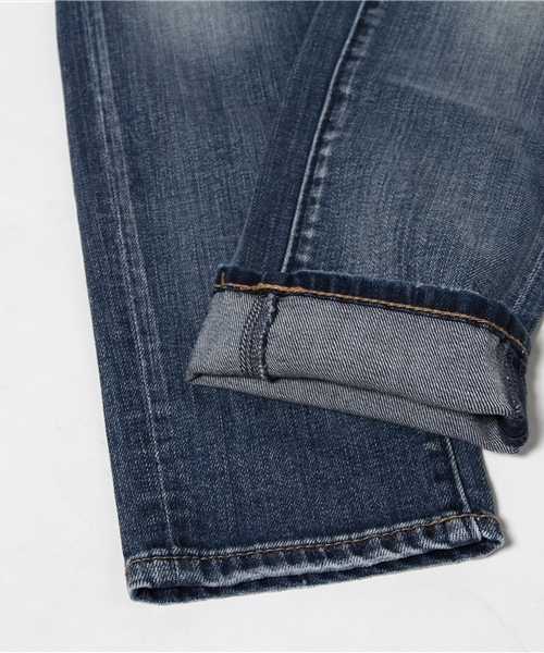 Moname(モナーム)の「Moname ボーイズスリム デニムパンツ CHARLOTTE(シャルロット)/41161003(デニムパンツ・レディース・クリアブルー/サックスブルー・26inch/23inch/24inch/25inch/22inch/27inch)」の5枚目の写真