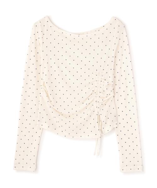 FREE'S MART(フリーズマート)の「◆アシメドロストチェックカットソー(Tシャツ/カットソー・レディース・グレー/ホワイト系その他/ブラウン系その他2・FREE)」の13枚目の写真