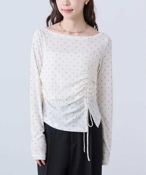 FREE'S MART(フリーズマート)の「◆アシメドロストチェックカットソー(Tシャツ/カットソー・レディース・グレー/ホワイト系その他/ブラウン系その他2・FREE)」の20枚目の写真