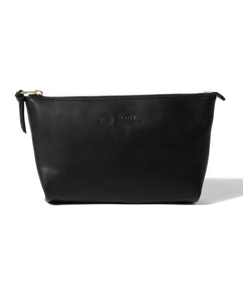 BEAMS（ビームス）の「SLOW / レザーポーチ M（ポーチ）」 - WEAR