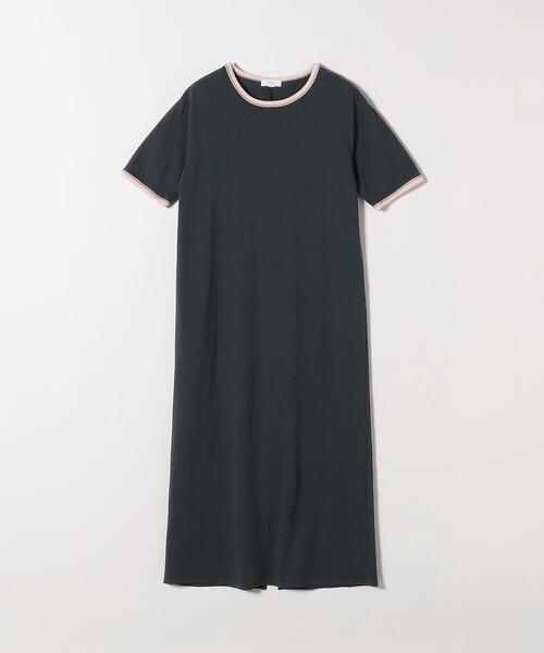 SHIPS any（シップス エニィ）の「SHIPS any:〈洗濯機可能〉バイカラー クルーネック TEE ワンピース（ワンピース・レディース・ブラウン/ダークグレー/ライトグリーン・ONE SIZE）」の21枚目の写真