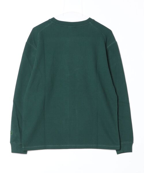 NEW BALANCE(ニューバランス)の「【別注】ニューバランス New Balance ワッフルロングスリーブTシャツシューパッチ 限定コラボ(Tシャツ/カットソー・メンズ・ダークグリーン/ブラック/オフホワイト・M/L/LL/S)」の14枚目の写真