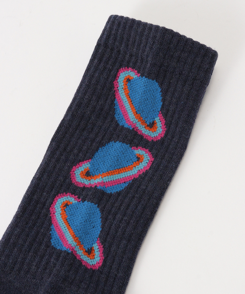 ROSTER SOX（ロスターソックス）の「ROSTER SOX / ロスターソックス GALAXY（ソックス/靴下・レディース・ホワイト/ネイビー・SMALL/MEDIUM）」の7枚目の写真