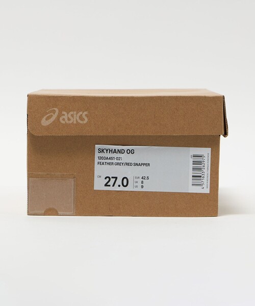 ASICS(アシックス)の「<ASICS> SKYHAND OG 021/スニーカー(スニーカー・メンズ・グレー系・26.5cm/27cm/27.5cm)」の11枚目の写真