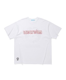 APPLIQUE LOGO COTTON T-SHIRT _ICECREAM