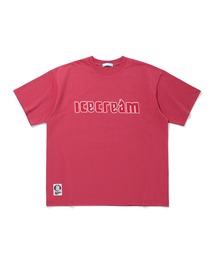APPLIQUE LOGO COTTON T-SHIRT _ICECREAM