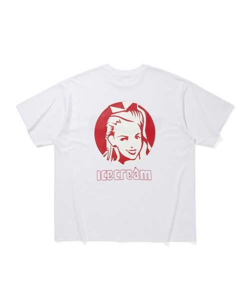 ICECREAM（アイスクリーム）の「APPLIQUE LOGO COTTON  T-SHIRT _ICECREAM（Tシャツ/カットソー・メンズ・ホワイト/ブラック/ピンク・MEDIUM/LARGE/X-LARGE）」の12枚目の写真