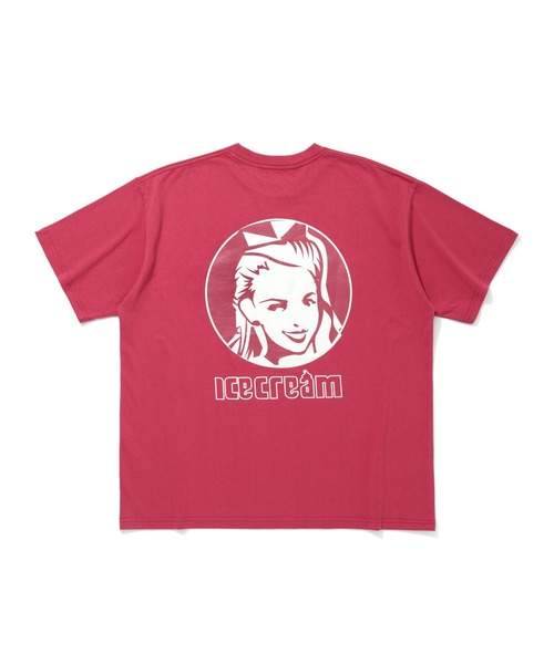 ICECREAM（アイスクリーム）の「APPLIQUE LOGO COTTON  T-SHIRT _ICECREAM（Tシャツ/カットソー・メンズ・ホワイト/ブラック/ピンク・MEDIUM/LARGE/X-LARGE）」の10枚目の写真