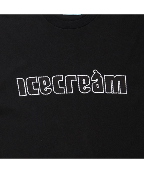 ICECREAM（アイスクリーム）の「APPLIQUE LOGO COTTON  T-SHIRT _ICECREAM（Tシャツ/カットソー・メンズ・ホワイト/ブラック/ピンク・MEDIUM/LARGE/X-LARGE）」の8枚目の写真