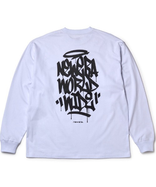 NEW ERA(ニューエラ)の「ニューエラ NEW ERA LS OS CT T TAGGING LOGO WHI 263(Tシャツ/カットソー・メンズ・ホワイト・L/M)」の6枚目の写真