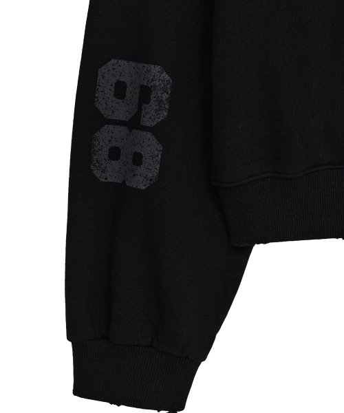 Midnight Move(ミッドナイトムーブ)の「mid horse zip up (black)(パーカー・レディース・その他・FREE)」の3枚目の写真