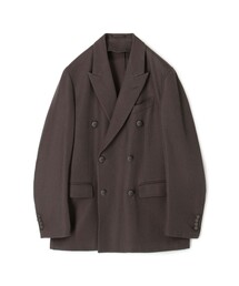 ウールカルゼ ダブルブレステッド6Bジャケット