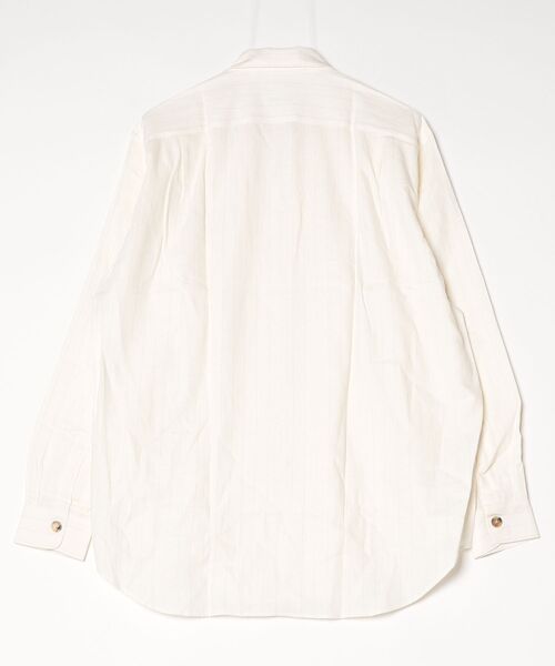 ERRICO FORMICOLA（エッリコフォルミコラ）の「Errico Formicola / エリコ フォルミコラ：GERARDO LINEN VISCOSE：1-36215-1[MUS]（シャツ/ブラウス・メンズ・ホワイト・40）」の2枚目の写真