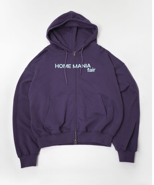 ISTKUNST(イストクンスト)の「HMF ロゴフードジップアップ_PURPLE(IK2GFUM480A)(パーカー・レディース・パープル・F)」の1枚目の写真