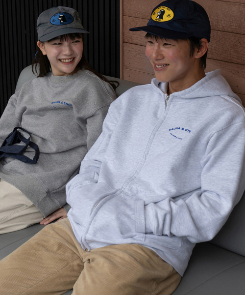BIGWAVE COLLECTIVE(ビッグウェーブコレクティブ)の「サウナ ステディ ジップアップパーカー (アッシュ)(パーカー・レディース・その他・MEDIUM/LARGE/X-LARGE)」の3枚目の写真
