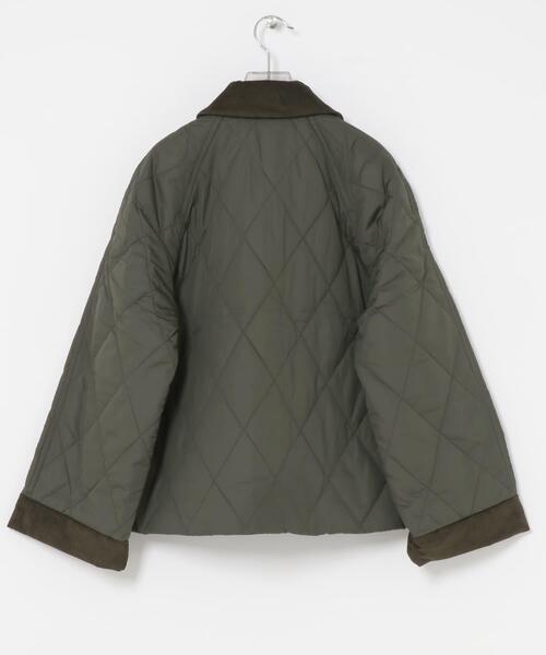 Barbour(バブアー)の「Barbour KILNWICK QUILTED JACKET(ダウンジャケット/コート・レディース・オリーブ/ベージュ/ブラック・10)」の11枚目の写真