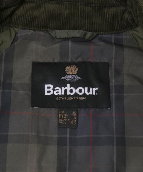 Barbour(バブアー)の「Barbour KILNWICK QUILTED JACKET(ダウンジャケット/コート・レディース・オリーブ/ベージュ/ブラック・10)」の13枚目の写真