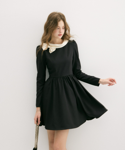 SINCETHEN(シンスゼン)の「オデット ボウ ミニワンピース(ワンピース・レディース・その他・SMALL/MEDIUM/LARGE)」の5枚目の写真